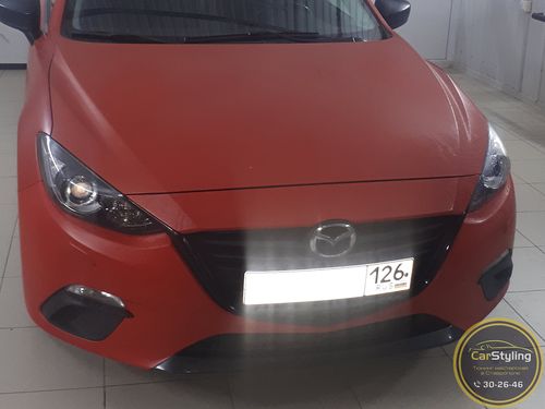 Mazda 6 | Восстановление пленки на бампере