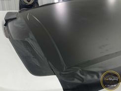 Оклейка крыши Ford Fiesta черной матовой пленкой